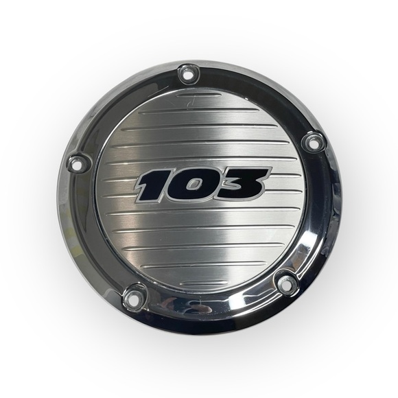 new Harley-Davidson® ⍟  Twin Cam Touring 103 Derby Clutch Cover ⍟ Shiny Chrome ⍟ - Picture 15 of 16